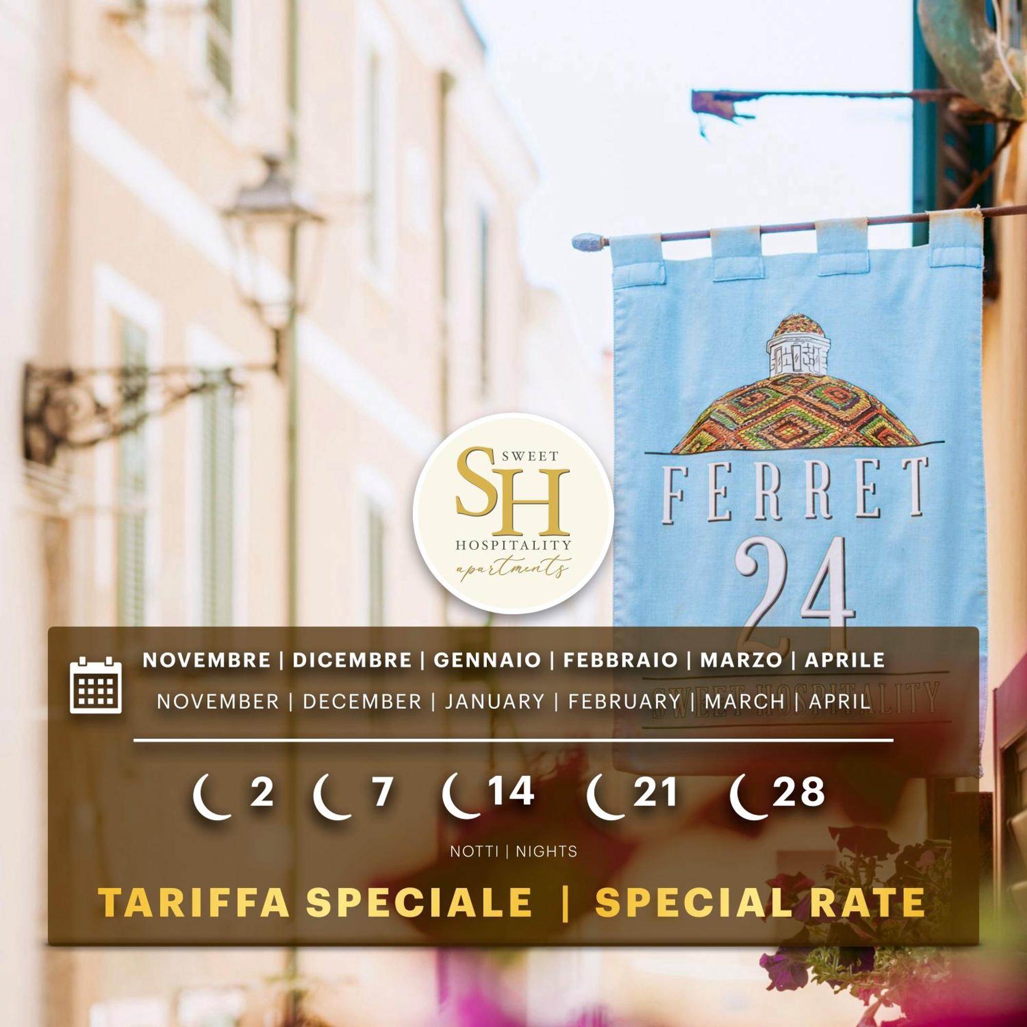 Sweet Hospitality - Apartments L Ferret24 Αλγκέρο Εξωτερικό φωτογραφία